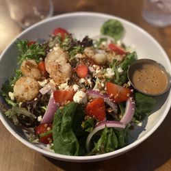 Bohemian Bull - Harborview salad with shrimp