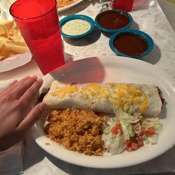 Chuy's - Big As Yo Face Burrito - Tex-Mex Near Me - Kissimmee, Florida