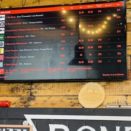 Menu and my beer flight. Delicious Menu and my beer flight. Delicious