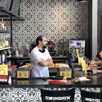 Torchy's Tacos - Employee not wearing mask while in food service area and talking very close to customers while they are eating. - Tex-Mex Near Me - Plano, Texas Torchy's Tacos - Employee not wearing mask while in food service area and talking very close to customers while they are eating. - Tex-Mex Near Me - Plano, Texas