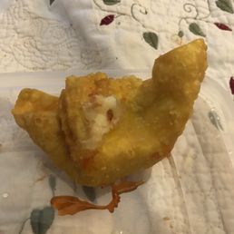 Too much Wonton the filling was ok Too much Wonton the filling was ok