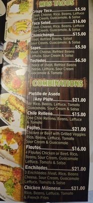 Menu photo 3 Los Altos Taqueria Mexican Mountain View, CA