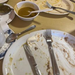 I was too excited to eat so I took a picture after I ate.