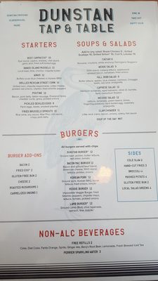 Menu photo 5 Dunstan Tap & Table Scarborough, ME