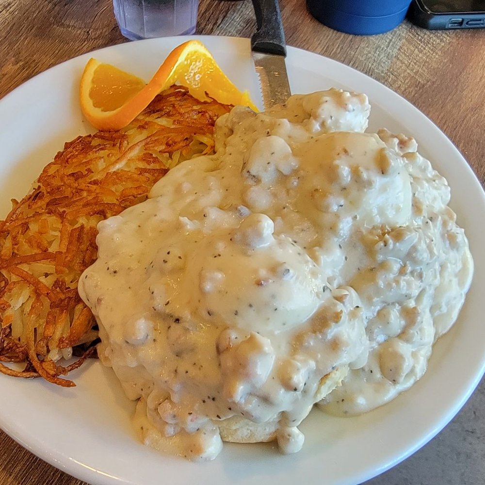 Arnie's Cafe - Country eggs Benedict - Breakfast & Brunch Near Me - Warrenton, Oregon Arnie's Cafe - Country eggs Benedict - Breakfast & Brunch Near Me - Warrenton, Oregon