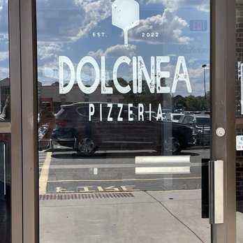 Dolcinea Pizzeria - the reflection of a car in the window - Pizza Near Me - Virginia Beach, Virginia