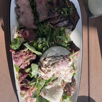 Mann's On The Lake - Beet and burrata salad with steak - Cocktail Bars Near Me - Lake Oswego, Oregon Mann's On The Lake - Beet and burrata salad with steak - Cocktail Bars Near Me - Lake Oswego, Oregon