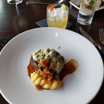 Provision - Filet mignon with bleu cheese topping - New American Near Me - Indianapolis, Indiana