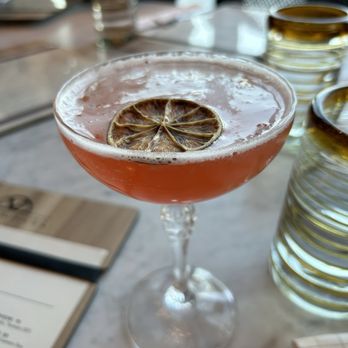 The Wheel - Delicious mocktail that our server recommended. - New American Near Me - Stamford, Connecticut The Wheel - Delicious mocktail that our server recommended. - New American Near Me - Stamford, Connecticut