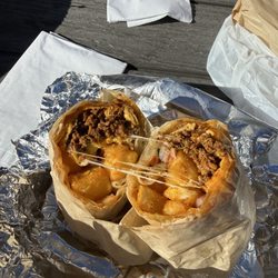 The Rolling Chef 395 - Chorizo breakfast burrito