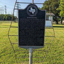 Moonshine Hill Historical Marker - Moonshine Hill Historical Marker, Humble