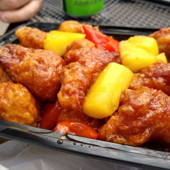 Royal Dragon - Lunch break in-between our 1st vaccine appointments! :-) Pineapple chicken. - Chinese Near Me - Niagara Fall, New York Royal Dragon - Lunch break in-between our 1st vaccine appointments! :-) Pineapple chicken. - Chinese Near Me - Niagara Fall, New York