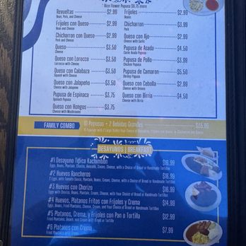 El Kachimbon - Menu - Salvadoran Near Me - Lancaster, California