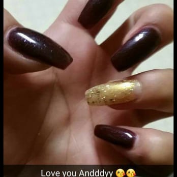 88 Nails & Spa - Coffin shape acrylics by Andy - Nail Salons Near Me - Oregon City, Oregon