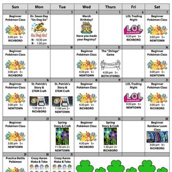 Learning Express Toys & Gifts - Check out our March free events!