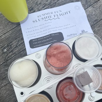 Idol Ridge - Slushie flight - Wineries Near Me - Lodi, New York