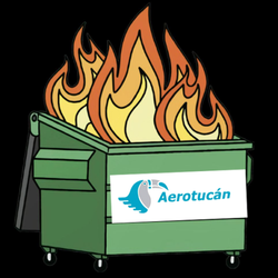 Aerotucán - Airline dumpsterfire