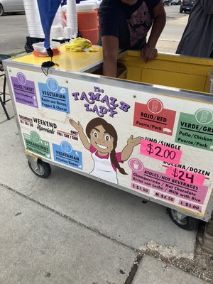 The Tamale Lady (Outside Vendor) by null