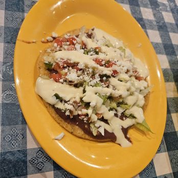 El Guanaco 2 - Bean tostada - Salvadoran Near Me - Auburn Hills, Michigan El Guanaco 2 - Bean tostada - Salvadoran Near Me - Auburn Hills, Michigan