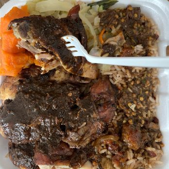 Mama Lune’s Jamaican Grill - Jerk Chicken platter - Caribbean Near Me - Clementon, New Jersey Mama Lune’s Jamaican Grill - Jerk Chicken platter - Caribbean Near Me - Clementon, New Jersey