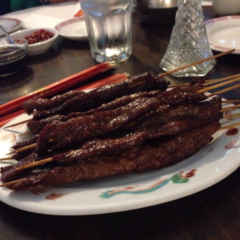 Hong Huah - JUICY SKEWERED STEAK - Chinese Near Me - Chicago, Illinois