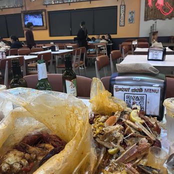 The Kickin' Crab - The remnants of what was left of our meal! - Cajun/Creole Near Me - Riverside, California The Kickin' Crab - The remnants of what was left of our meal! - Cajun/Creole Near Me - Riverside, California