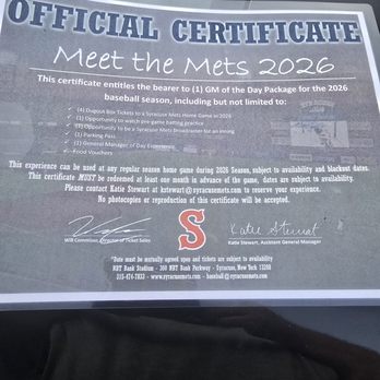 Syracuse Mets - Professional Sports Teams Near Me - Syracuse, New York Syracuse Mets - Professional Sports Teams Near Me - Syracuse, New York