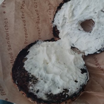 Einstein Bros. Bagels - My "well-toasted" Einstein bagel. - Bagels Near Me - Melbourne, Florida