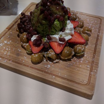 The Bubble Tea Shop - Matcha Supreme (bubble waffle) - Desserts Near Me - Richmond, British Columbia The Bubble Tea Shop - Matcha Supreme (bubble waffle) - Desserts Near Me - Richmond, British Columbia