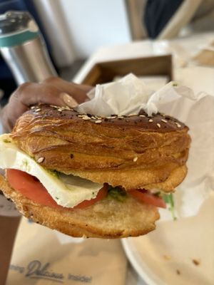 Fresh Baguette by null