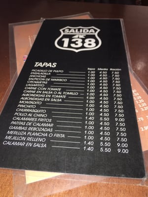Menu photo 1 Restaurante Salida 138 Mollina, MA