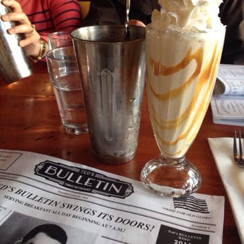 Ted's Bulletin 14th - Tasty and rich caramel macchiato milkshake - Breakfast & Brunch Near Me - Washington, DC, District of Columbia Ted's Bulletin 14th - Tasty and rich caramel macchiato milkshake - Breakfast & Brunch Near Me - Washington, DC, District of Columbia