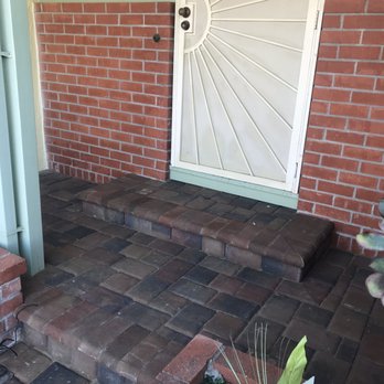 System Pavers - The steps have lights installed - Masonry/Concrete Near Me - Fremont, California