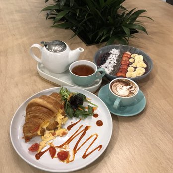 Justice Specialty Coffee - Açai bowl and scrambled egg croissant - Coffee & Tea Near Me - Dandenong, VIC Justice Specialty Coffee - Açai bowl and scrambled egg croissant - Coffee & Tea Near Me - Dandenong, VIC