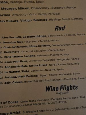 Menu photo 3 Corsica Wine Bar Denver, CO