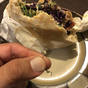 Gotta Eatta Pita - Nice piece of wire in my pita today. Pretty disappointed that when I called to bring it to their attention I got the " um ok and"? - Mediterranean Near Me - Pleasanton, California Gotta Eatta Pita - Nice piece of wire in my pita today. Pretty disappointed that when I called to bring it to their attention I got the " um ok and"? - Mediterranean Near Me - Pleasanton, California