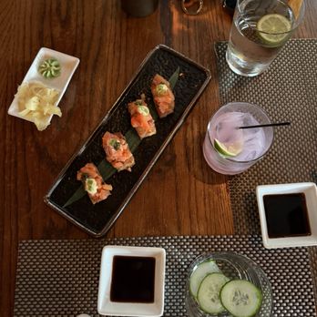 O-Ku - Spicy Tuna Crunch Roll - Sushi Bars Near Me - Raleigh, North Carolina
