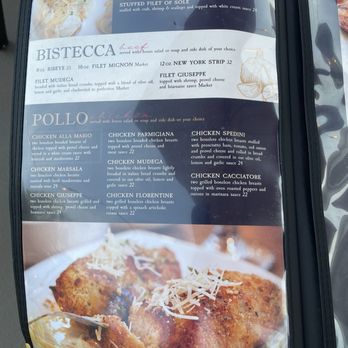 Joe Boccardi's Ristorante - Menu p1 - Pizza Near Me - Eureka, Missouri