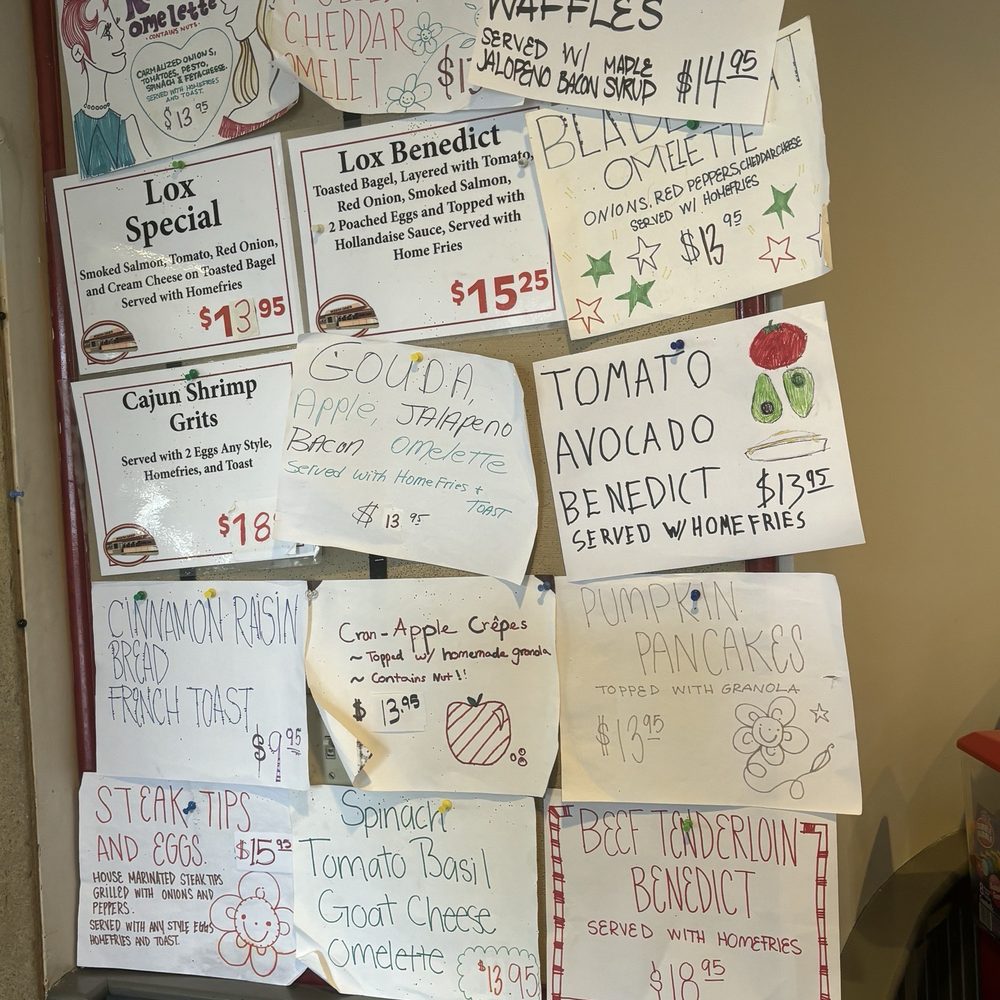 Daily specials