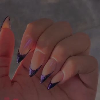 The Boujee Nails - Epic French tip acrylic nails by boujee nails - Nail Salons Near Me - Fullerton, California The Boujee Nails - Epic French tip acrylic nails by boujee nails - Nail Salons Near Me - Fullerton, California