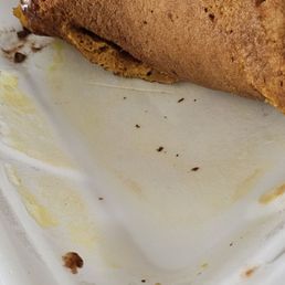 Melted plastic into my pancake Melted plastic into my pancake