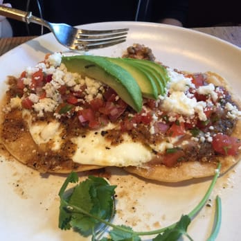 Finch & Fork - Huevos Rancheros. Equally as delicious!! - New American Near Me - Santa Barbara, California Finch & Fork - Huevos Rancheros. Equally as delicious!! - New American Near Me - Santa Barbara, California