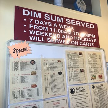 Dynasty Restaurant - DIM SUM - Dim Sum Near Me - Stockton, California