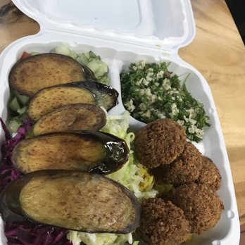 Shaloha PITA - Eggplant falafel plate - Sandwiches Near Me - Honolulu, Hawaii Shaloha PITA - Eggplant falafel plate - Sandwiches Near Me - Honolulu, Hawaii