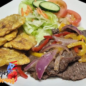 Antojos Boricuas - Tostones Rellenos Bistec - Bakeries Near Me - Kissimmee, Florida