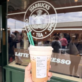 Starbucks - The blueberry muffin iced latte - Coffee & Tea Near Me - Seattle, Washington