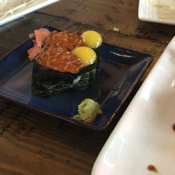 Mori Mori - Ikura with quail egg - Japanese Near Me - Mount Juliet, Tennessee Mori Mori - Ikura with quail egg - Japanese Near Me - Mount Juliet, Tennessee