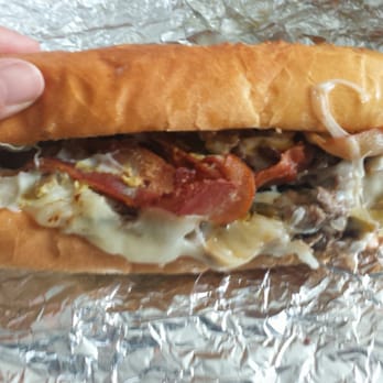 Jersey Mike's Subs - My Kahuna again plus B A C O N and spicy mustard n mayp - Fast Food Near Me - Fife, Washington Jersey Mike's Subs - My Kahuna again plus B A C O N and spicy mustard n mayp - Fast Food Near Me - Fife, Washington