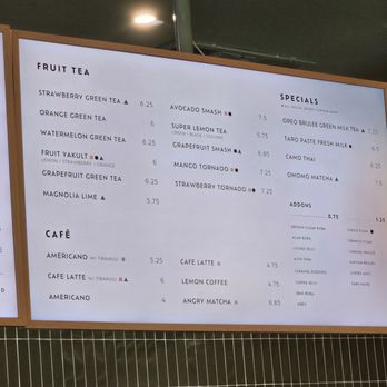 OMOMO Tea Shoppe - Menu (2 of 2). 8/23/2026 - Bubble Tea Near Me - Tustin, California OMOMO Tea Shoppe - Menu (2 of 2). 8/23/2026 - Bubble Tea Near Me - Tustin, California