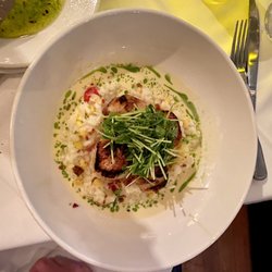 Square Cafe - Scallops w/Risotto, YUMMY